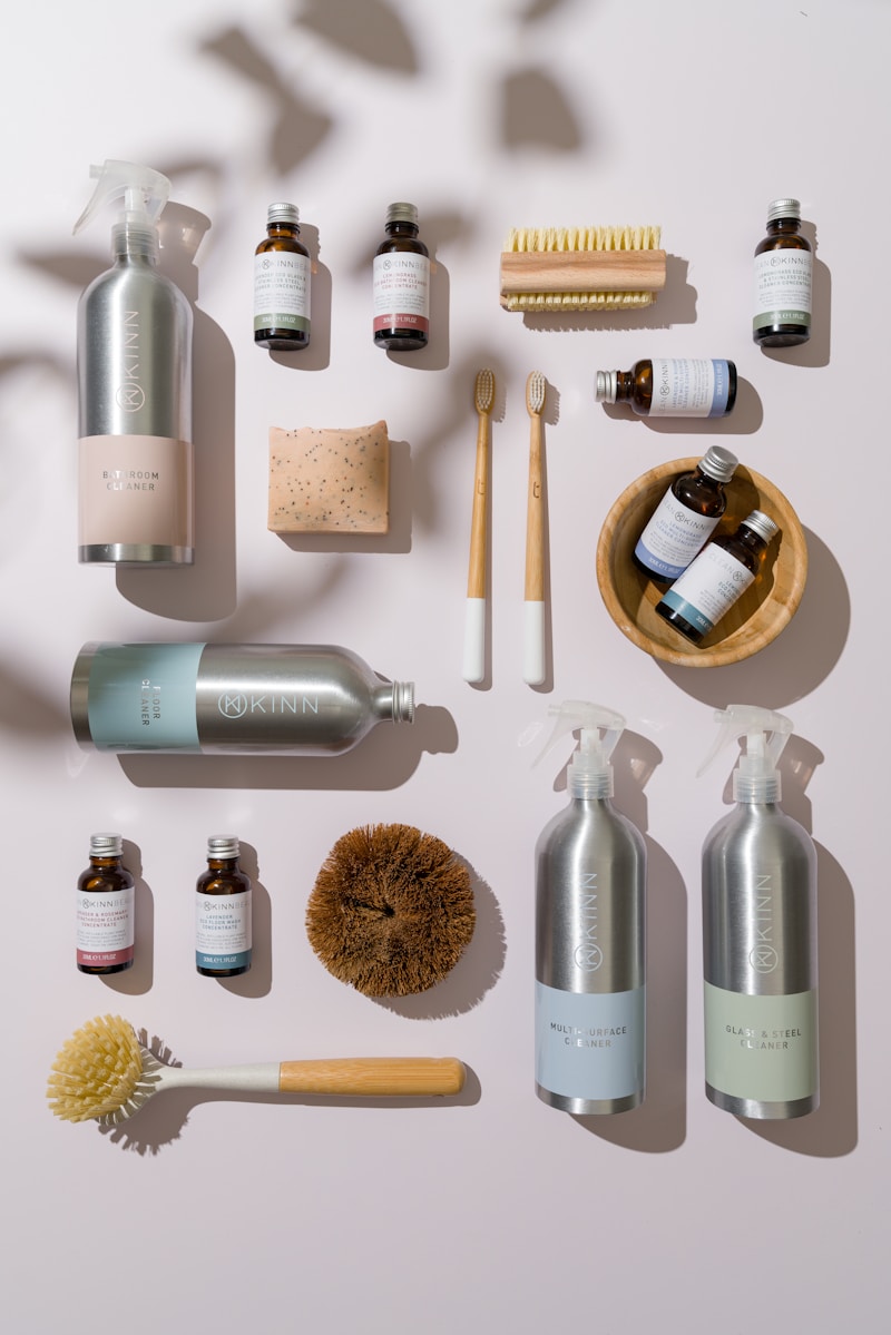 Household cleaning and personal care essentials